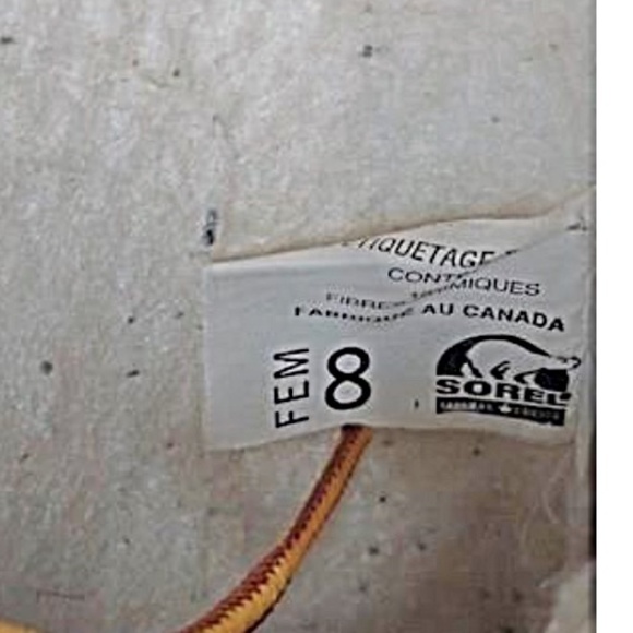 Vintage Sorel Nanook Leather Fur Winter Snow Boots, Sz 8 - Picture 12 of 12